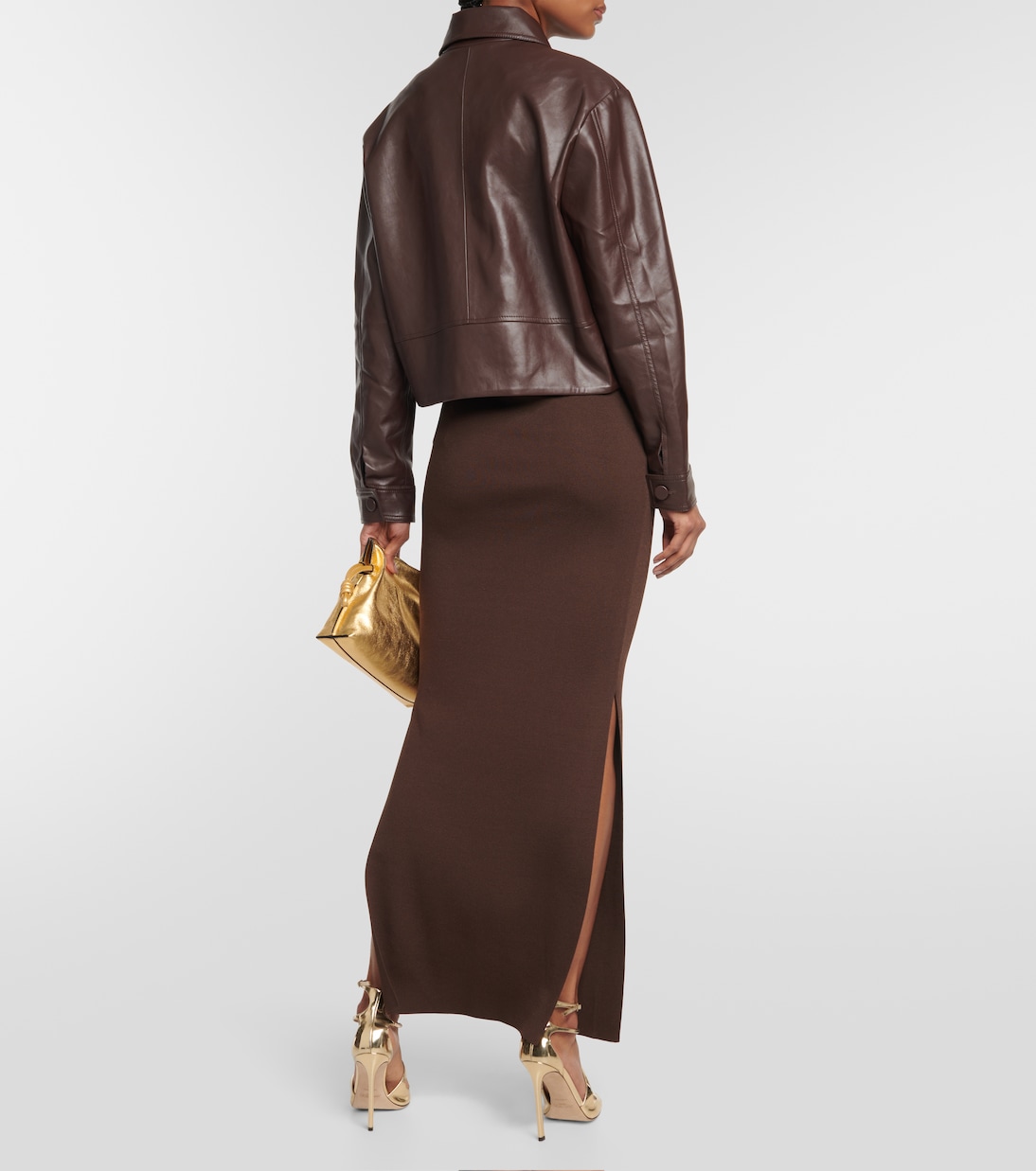 Jacke Tolobu aus Lederimitat | Aya Muse