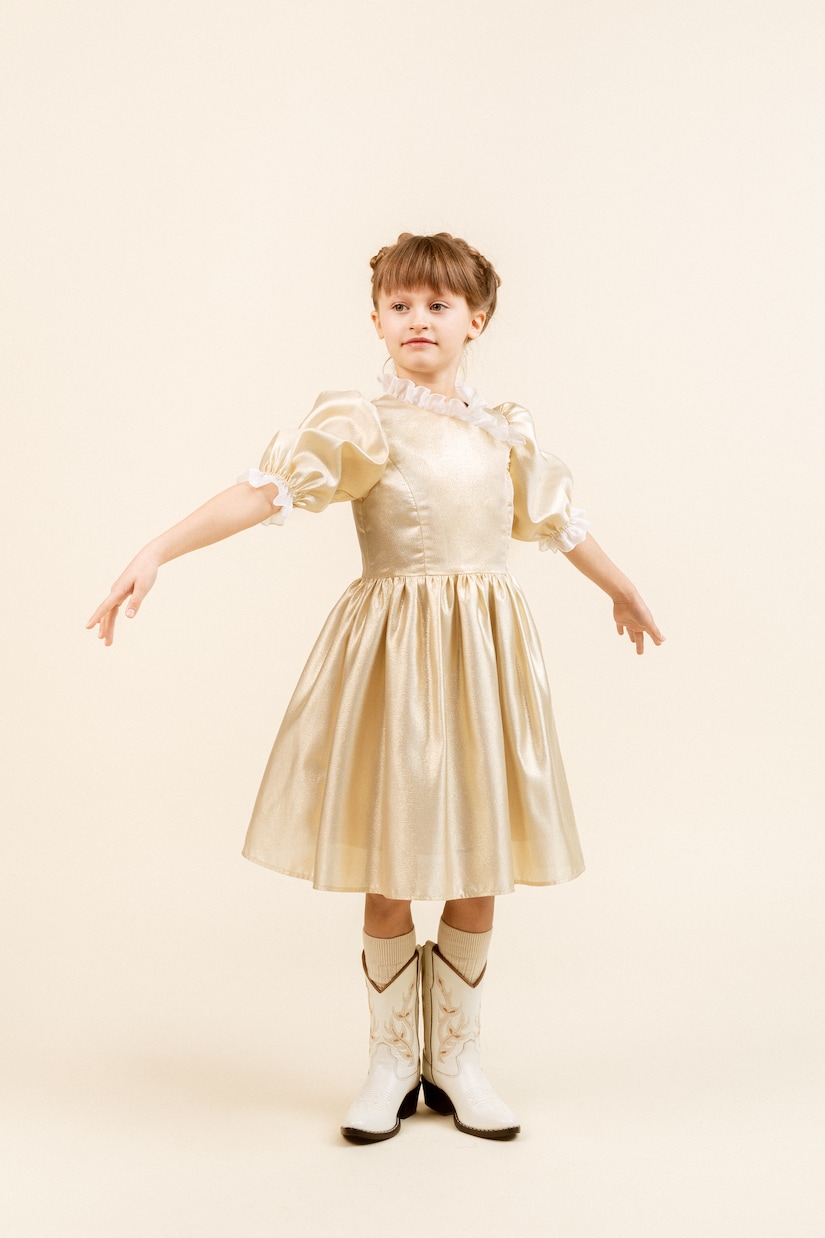Kleid aus Lamé | Paade Mode