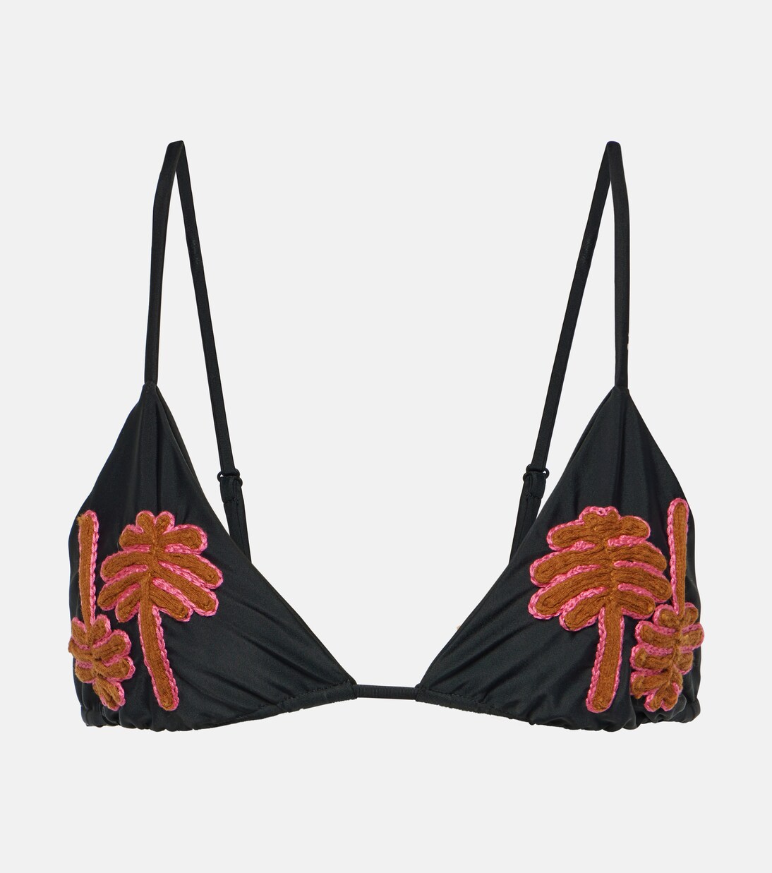 Embroidered bikini top | Johanna Ortiz