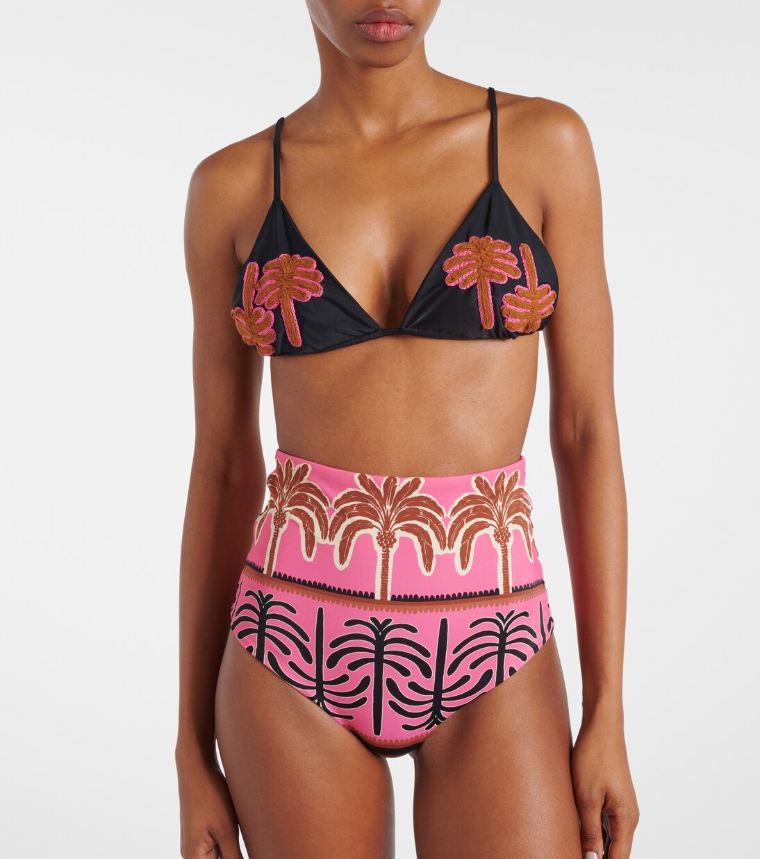 Embroidered bikini top | Johanna Ortiz