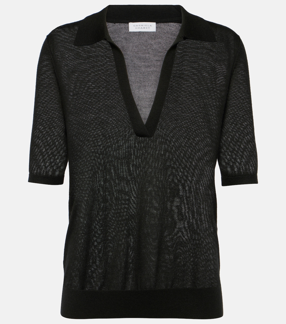 Jersey de punto premium de cachemira y seda por Gabriela Hearst
