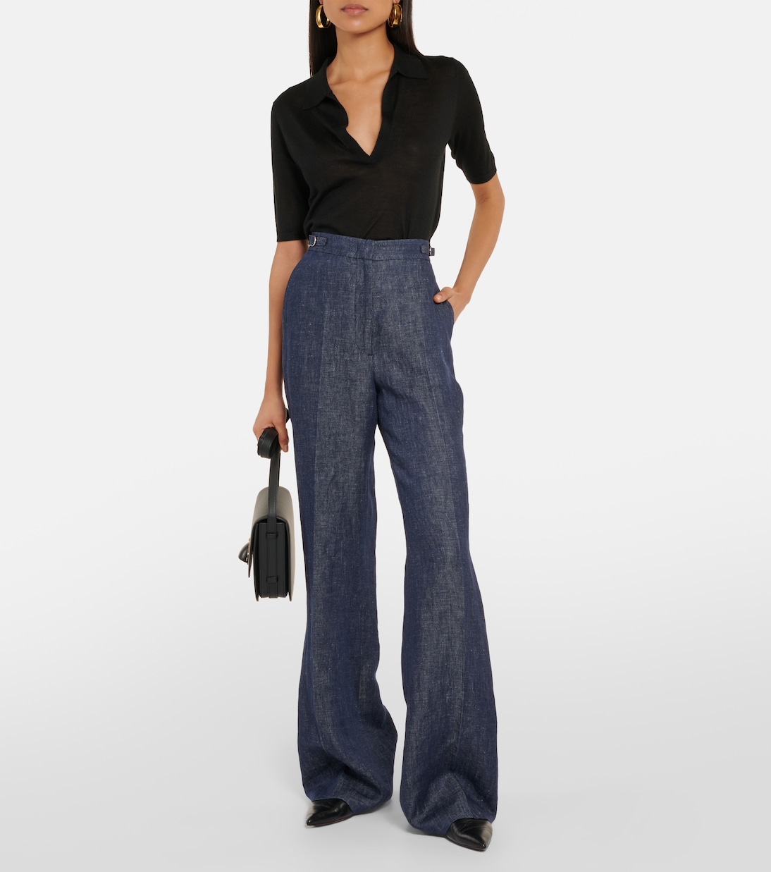 Jersey de punto premium de cachemira y seda por Gabriela Hearst