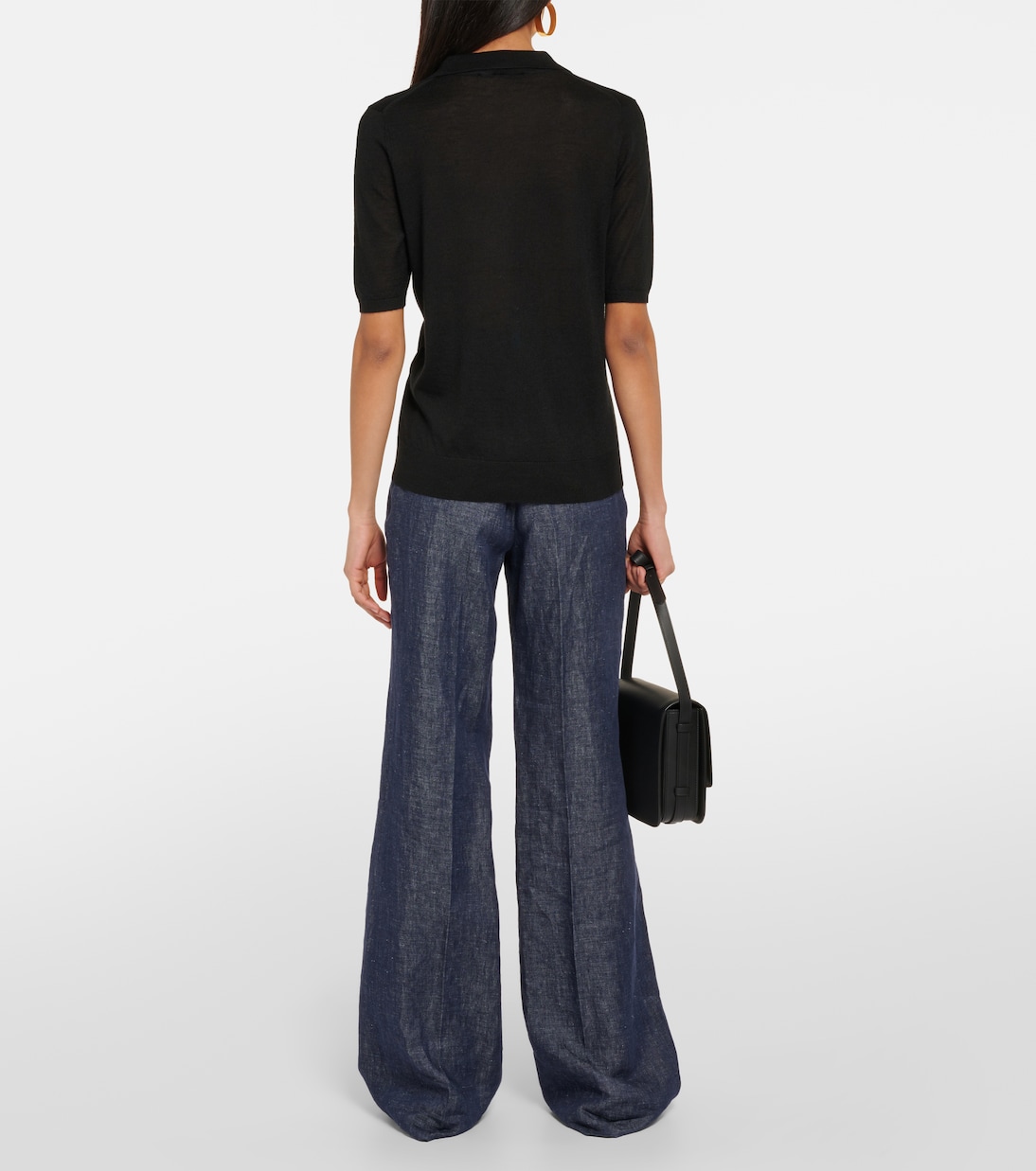 Jersey de punto premium de cachemira y seda por Gabriela Hearst