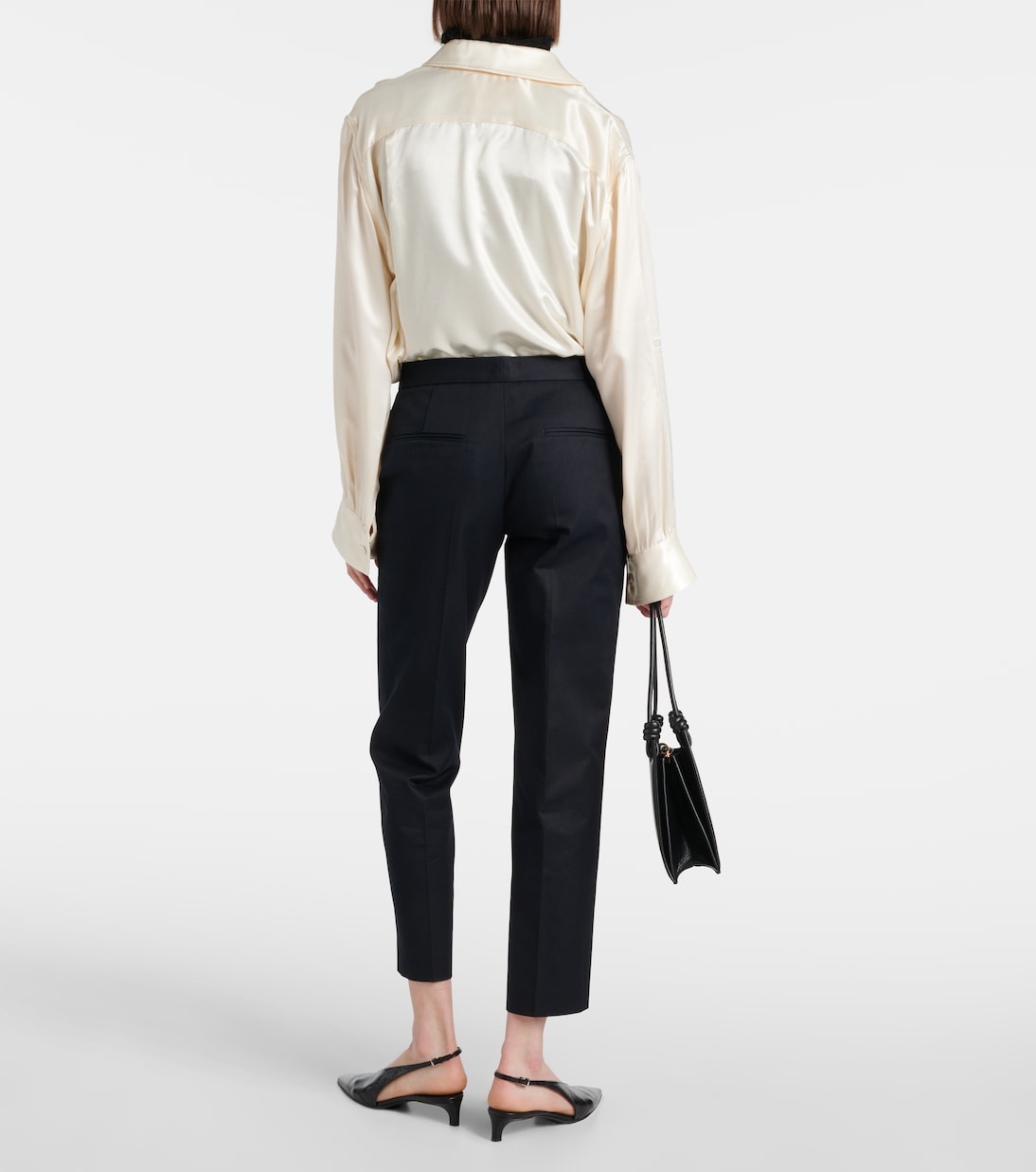 Pantaloni slim in cotone | Jil Sander