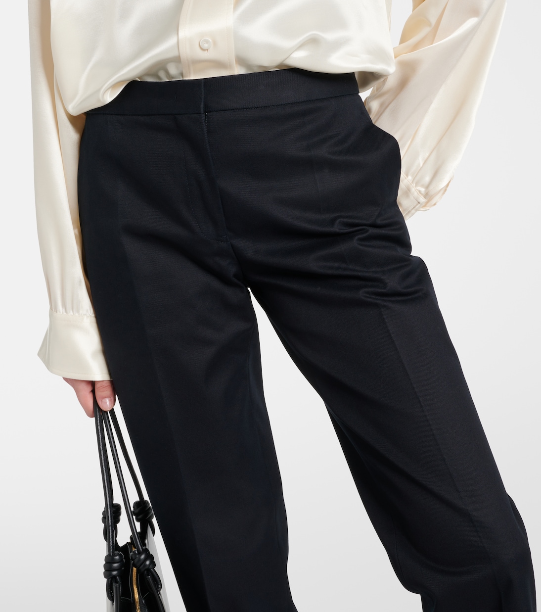 Pantaloni slim in cotone | Jil Sander