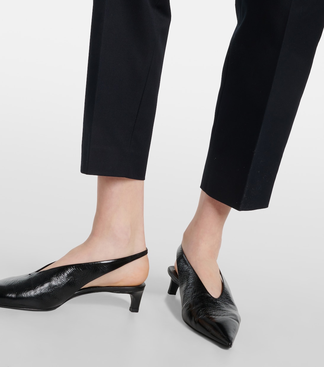 Pantaloni slim in cotone | Jil Sander