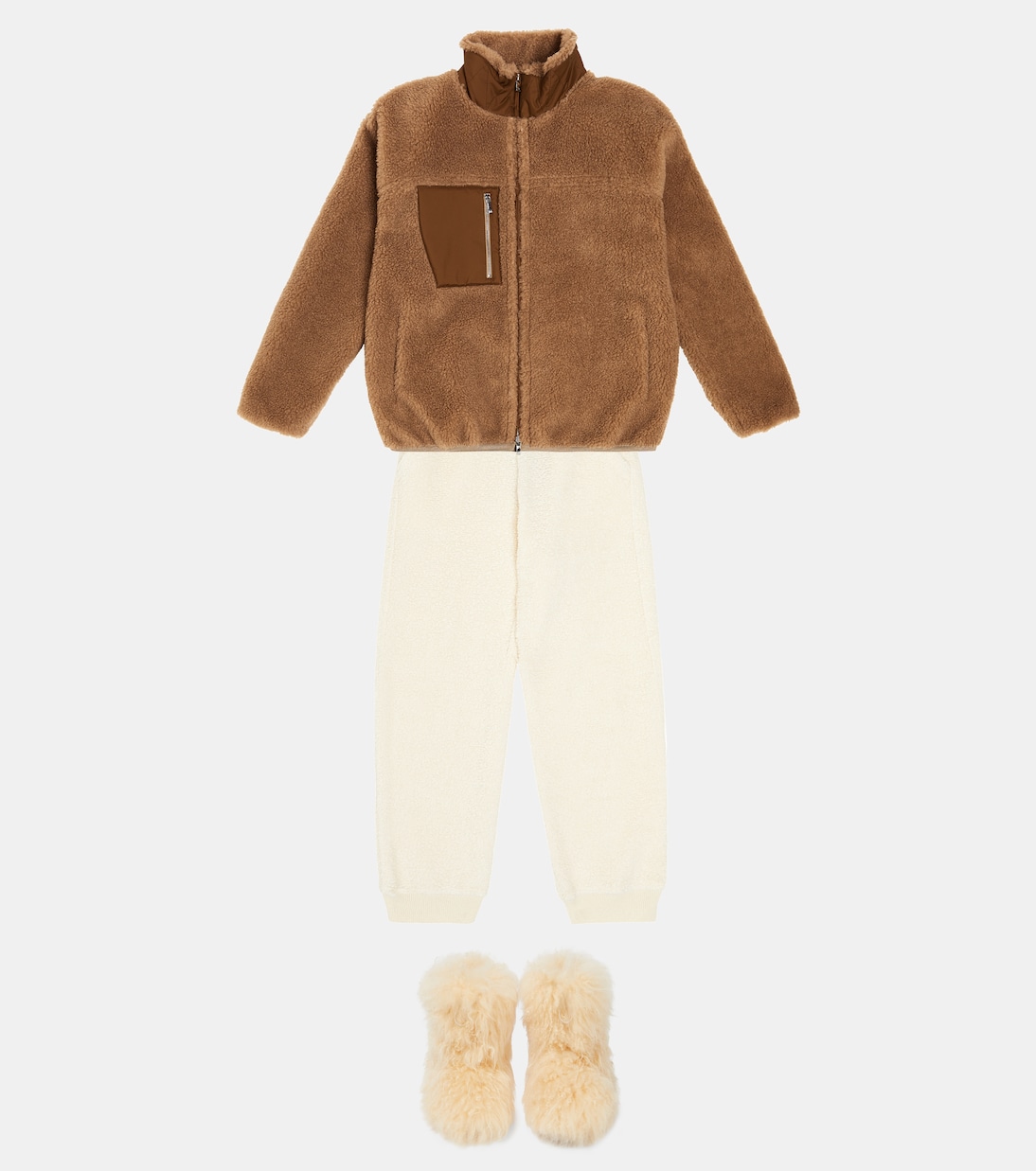 Stivali in shearling | Loro Piana Kids