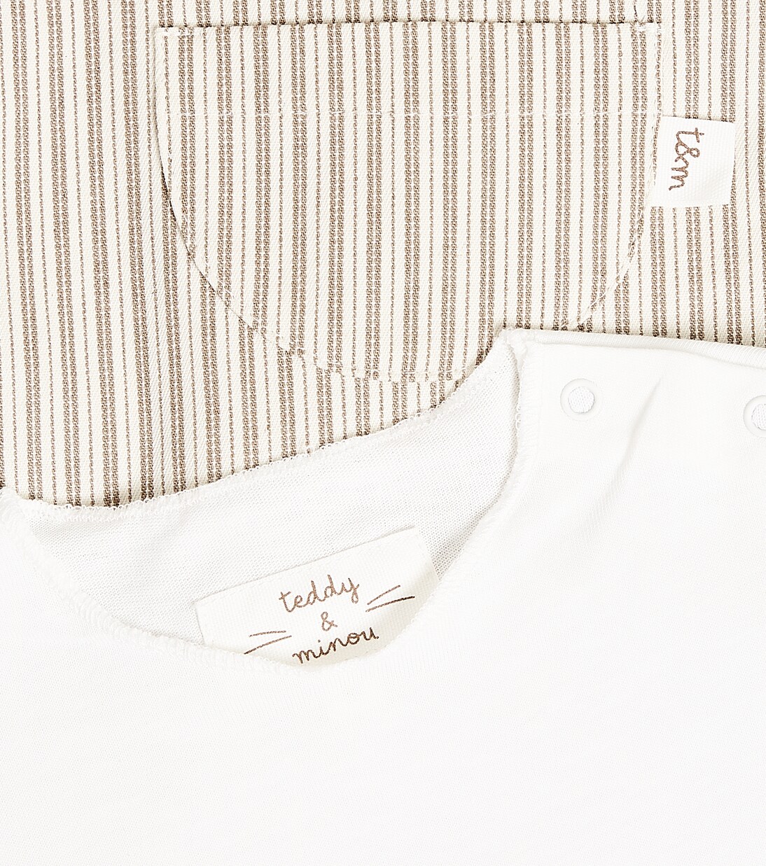 Baby T-shirt and romper set  | Il Gufo