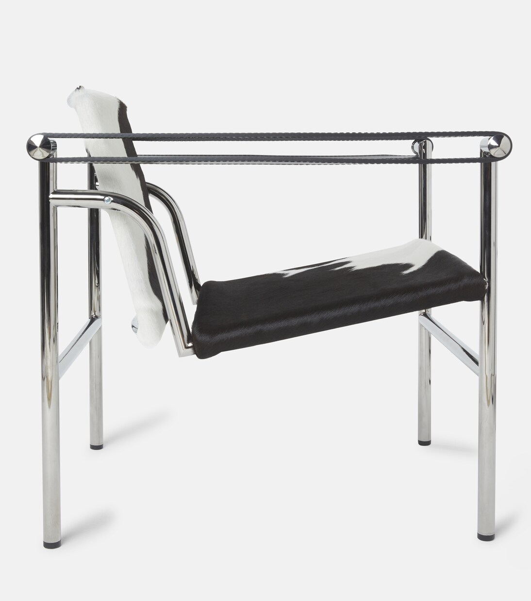 Sedia 1 Fauteuil Dossier Basculant in cavallino by Le Corbusier, Pierre Jeanneret, and Charlotte Perriand | Cassina