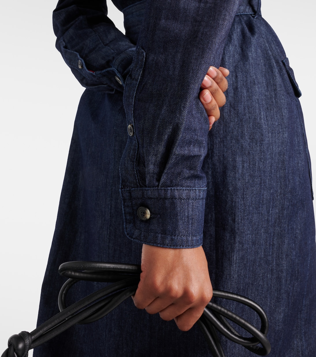 Robe chemise en jean | Dries Van Noten