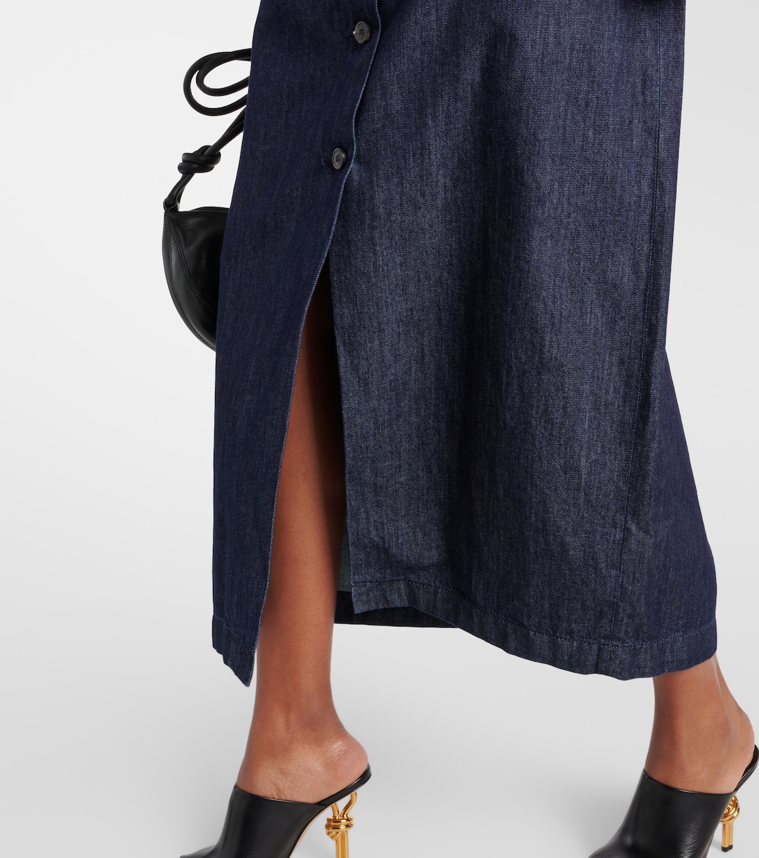 Robe chemise en jean | Dries Van Noten