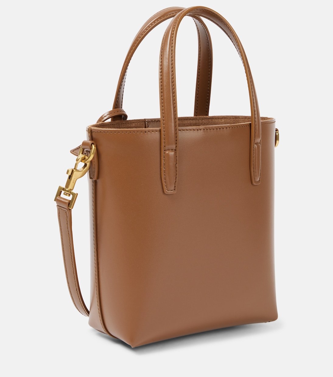 Sac Toy Shopping Mini en cuir | Saint Laurent