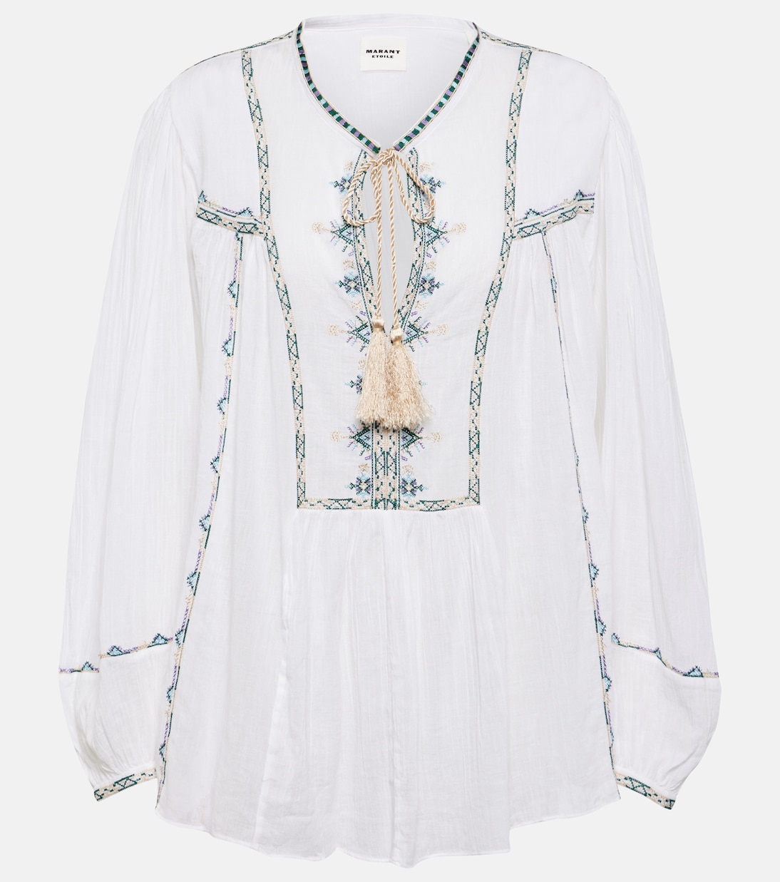 Bestickte Bluse Silekiage aus Baumwolle | Marant Etoile
