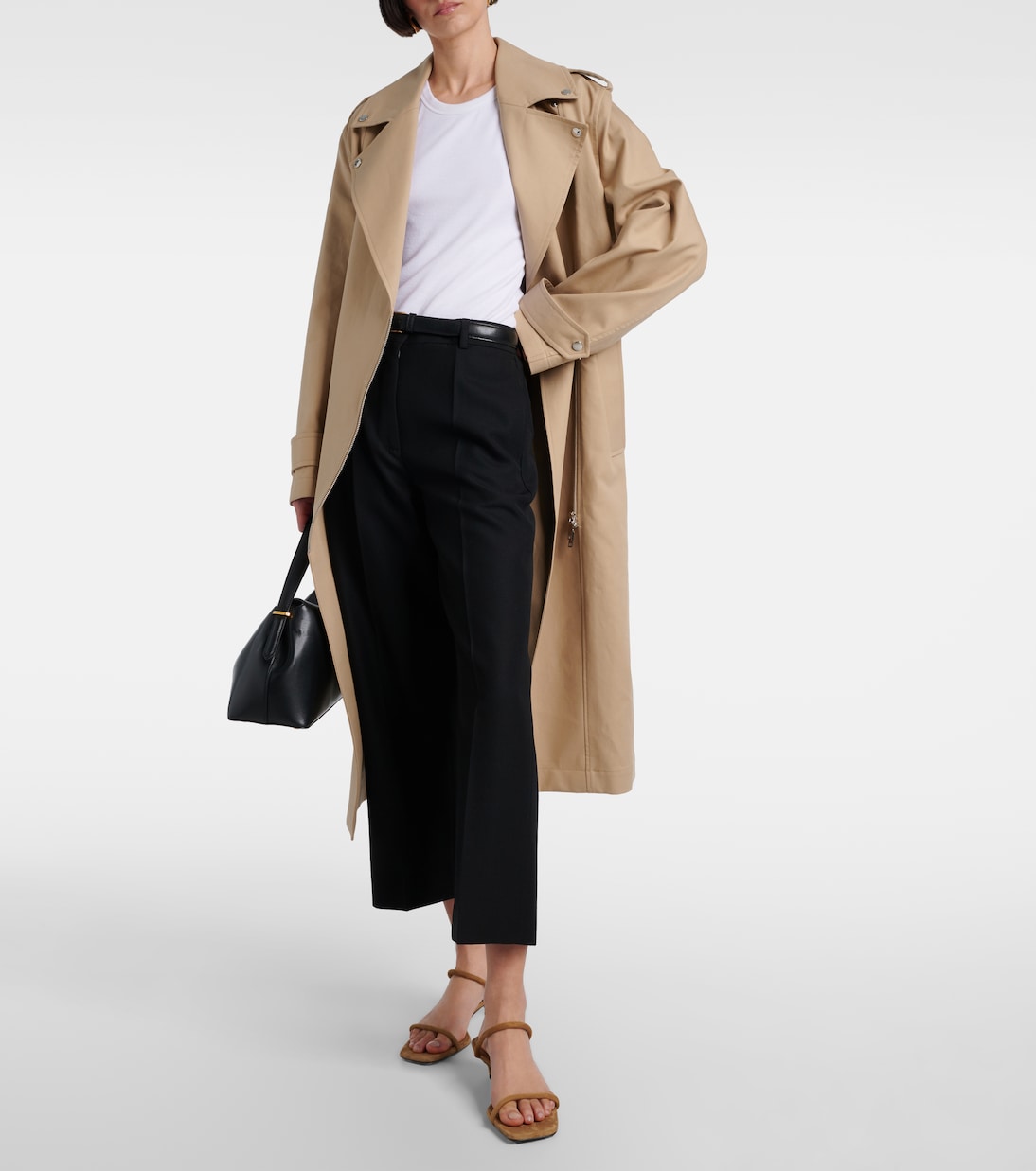 Mules The Minimalist 35 en daim | Toteme