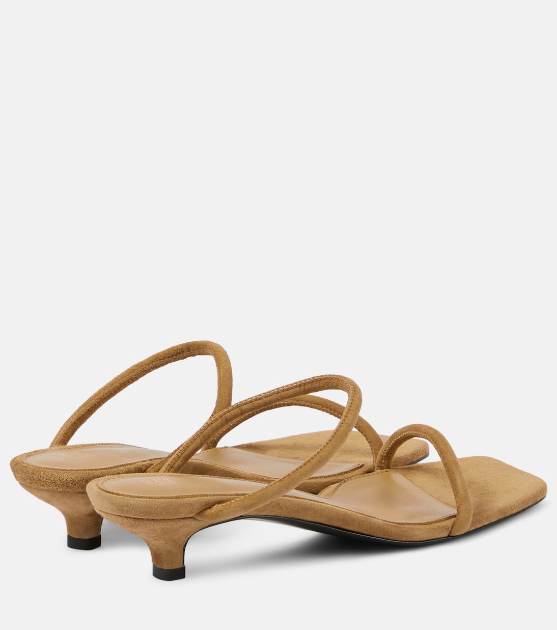 Mules The Minimalist 35 en daim | Toteme