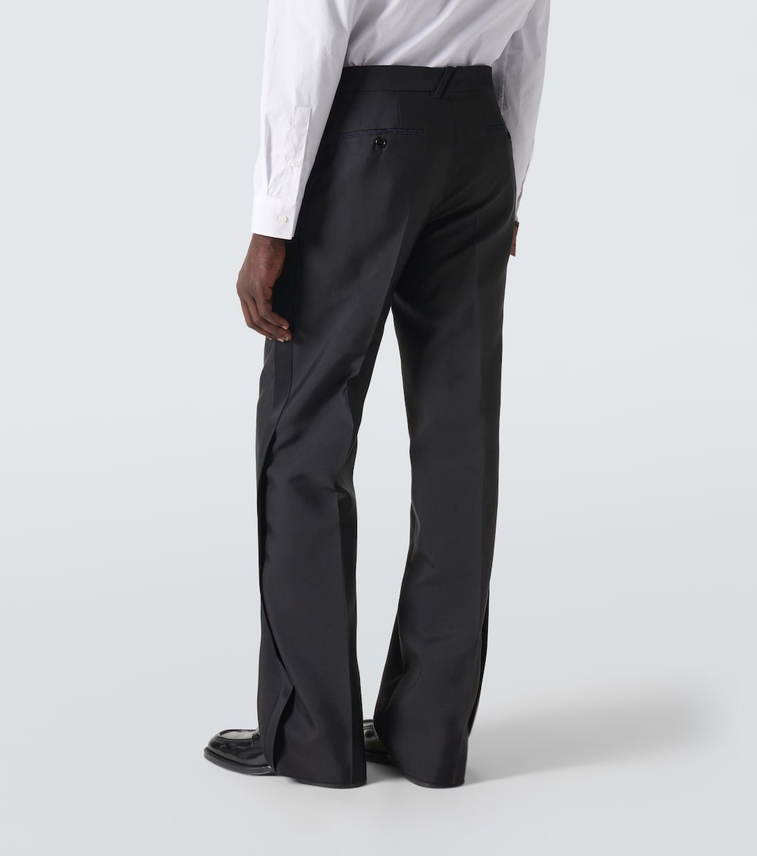 Gerade Hose EKD aus Wolle und Seide | Burberry