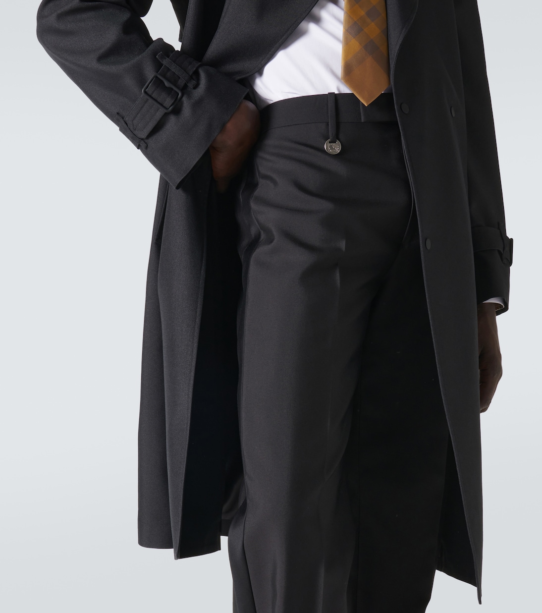 Gerade Hose EKD aus Wolle und Seide | Burberry