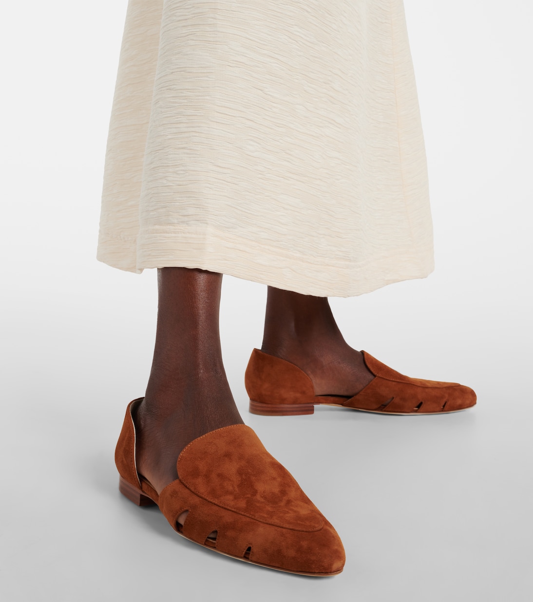 Slip-Ons Rory aus Veloursleder | Gabriela Hearst