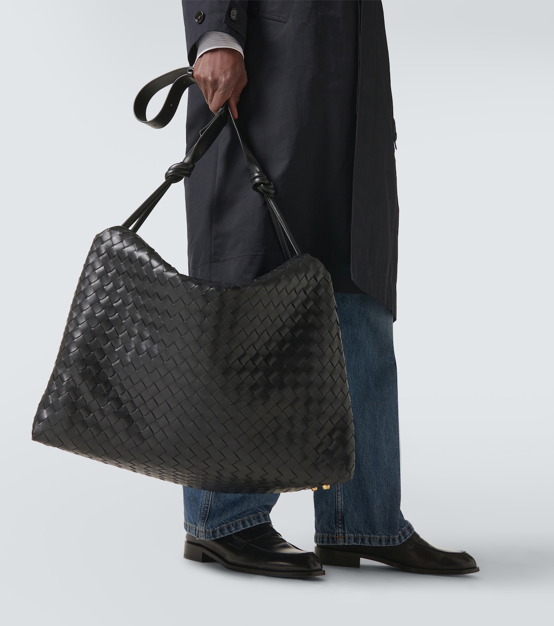 Weekender Loop Large aus Leder | Bottega Veneta