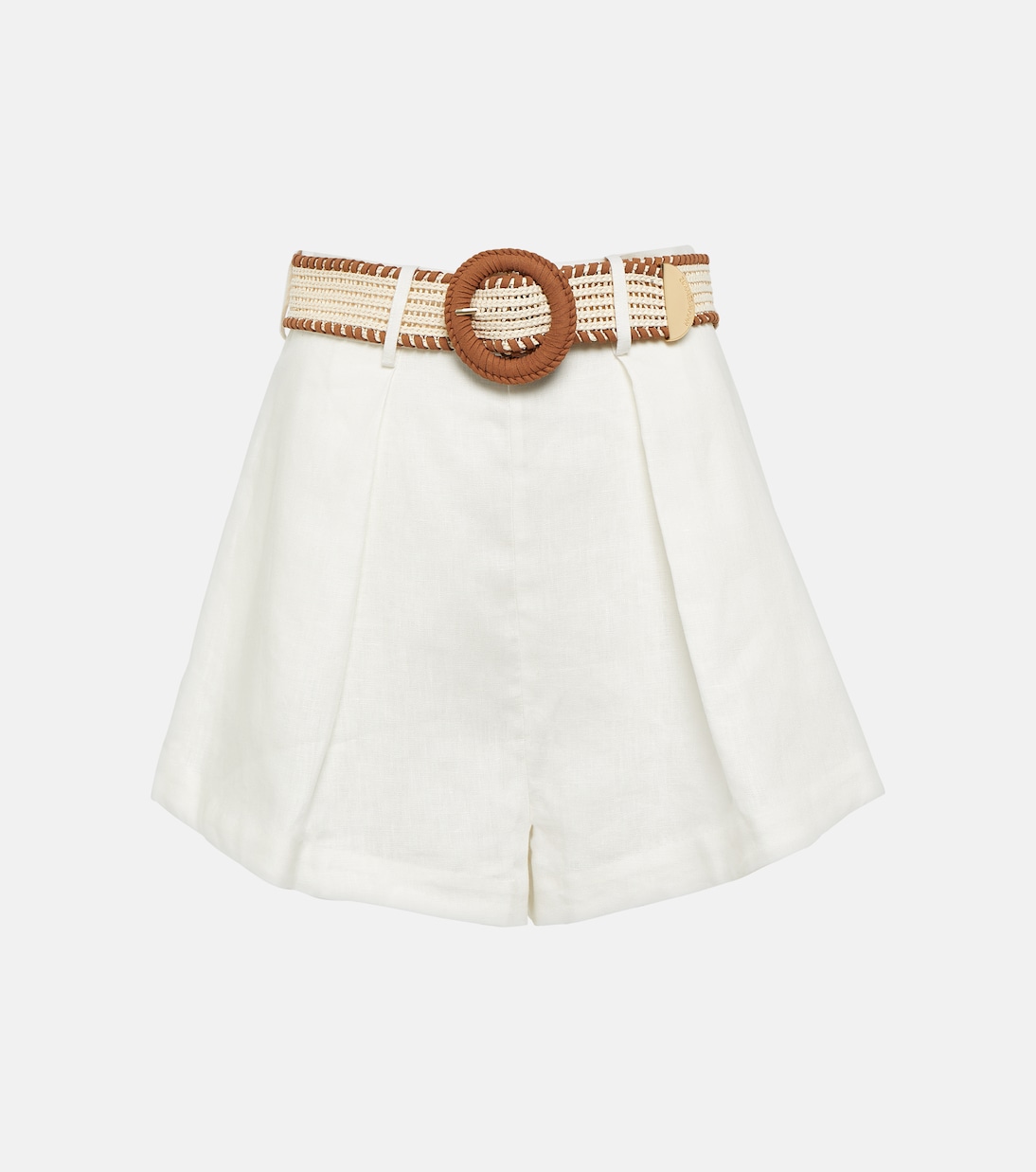 Shorts Halliday in lino a vita alta | Zimmermann