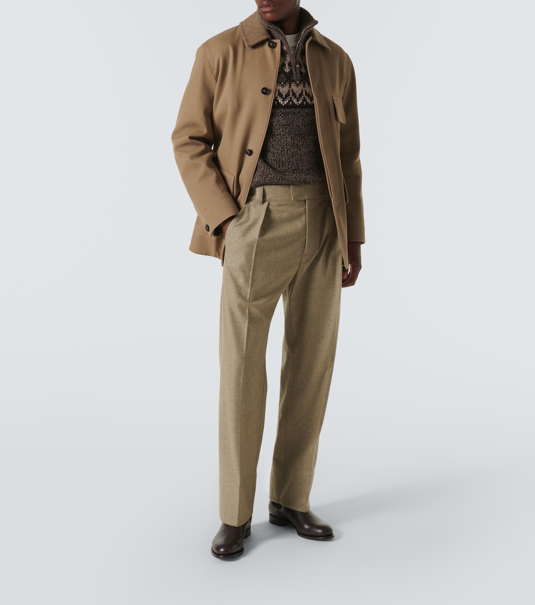 Jacke Barth aus Baumwolle | Loro Piana