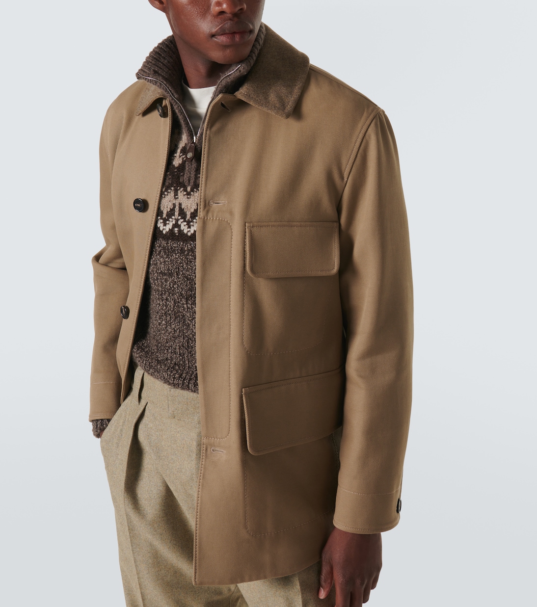 Jacke Barth aus Baumwolle | Loro Piana