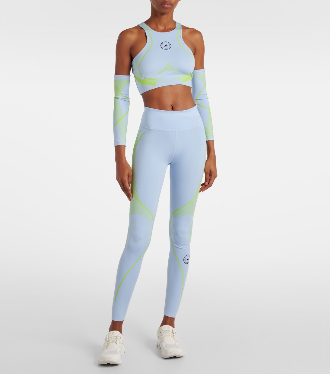 TruePace logo mid-rise leggings | Adidas by Stella McCartney