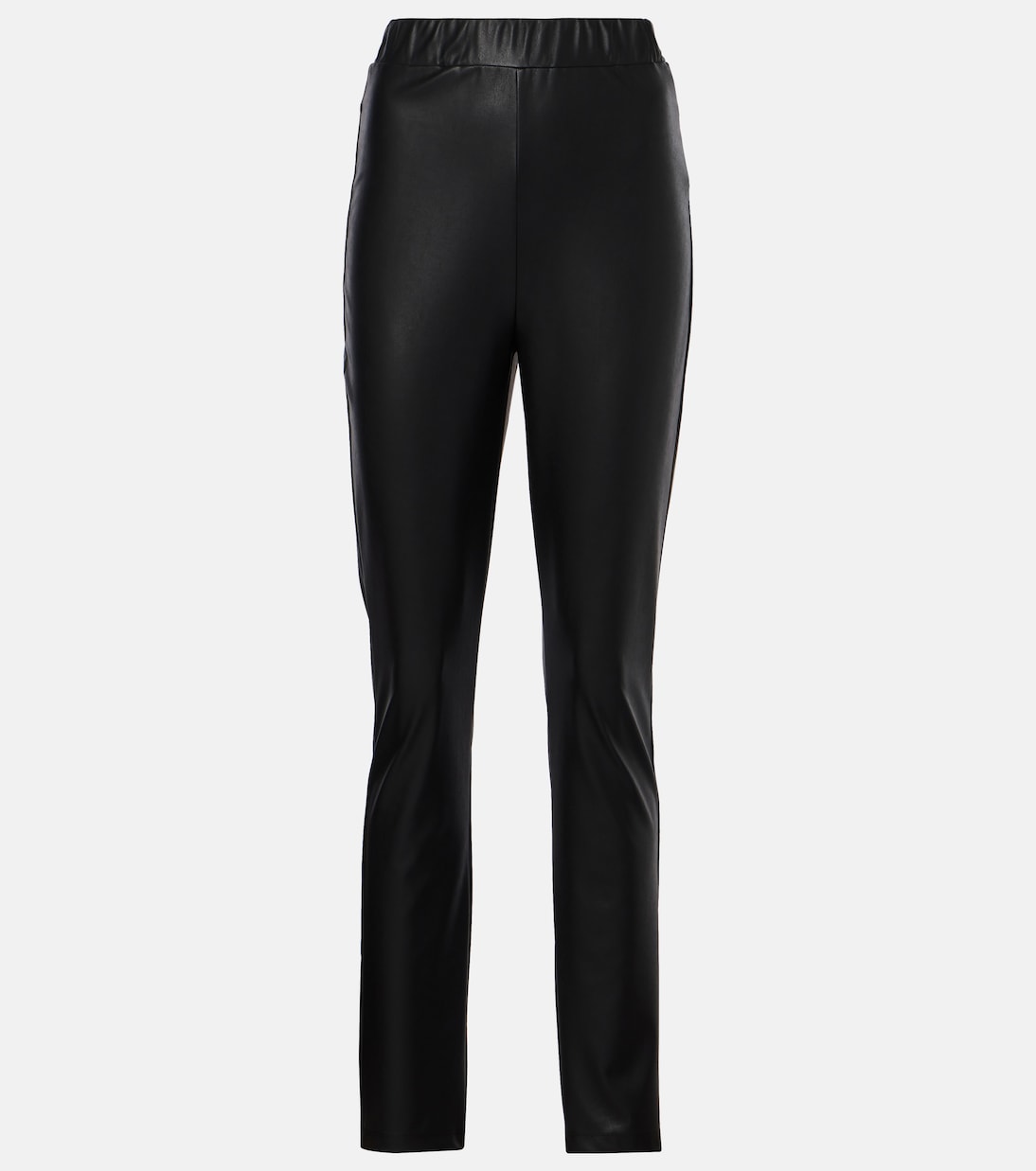 Schmale Hose Rodano aus Lederimitat | Max Mara