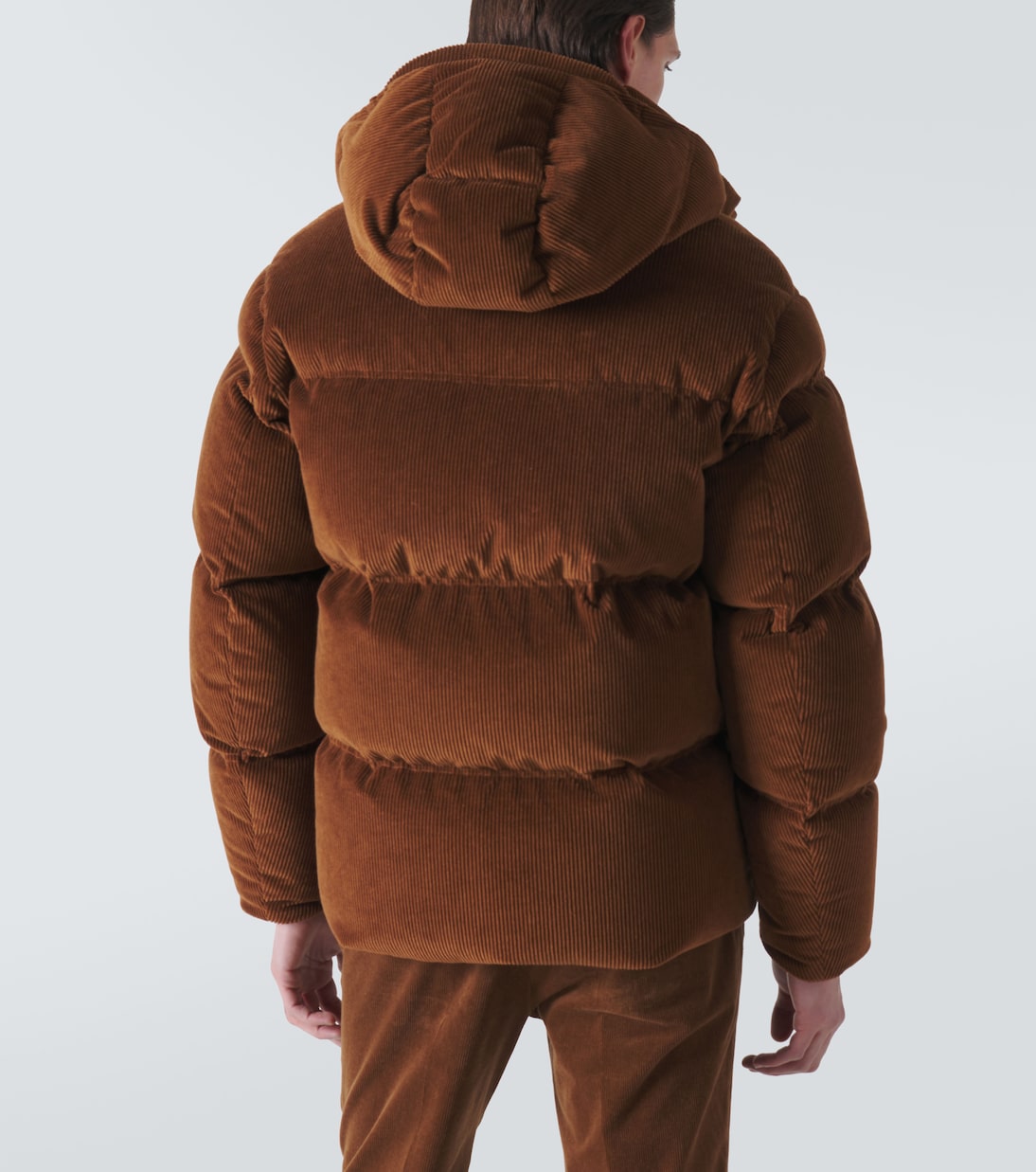 Piumino in velluto di cotone e cashmere | Zegna