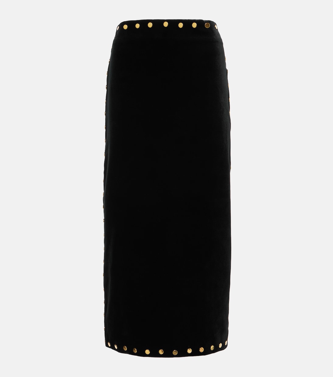 Jupe midi Evn en velours | Dodo Bar Or