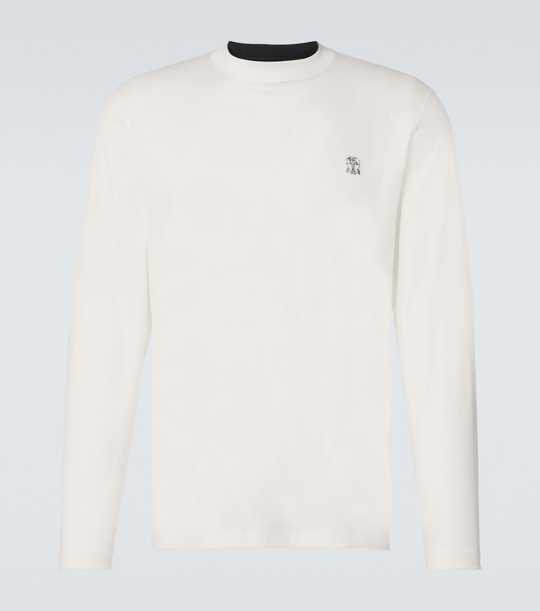 Longsleeve aus Baumwolle | Brunello Cucinelli