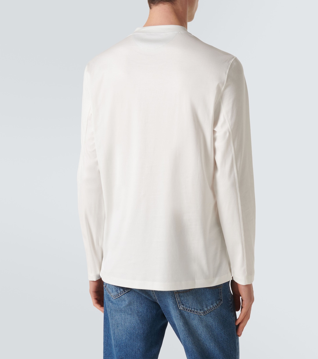 Longsleeve aus Baumwolle | Brunello Cucinelli