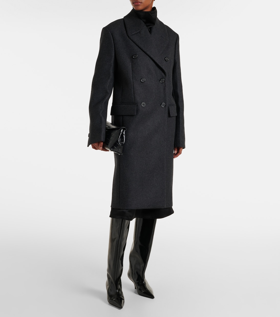 Manteau en laine mélangée | Toteme
