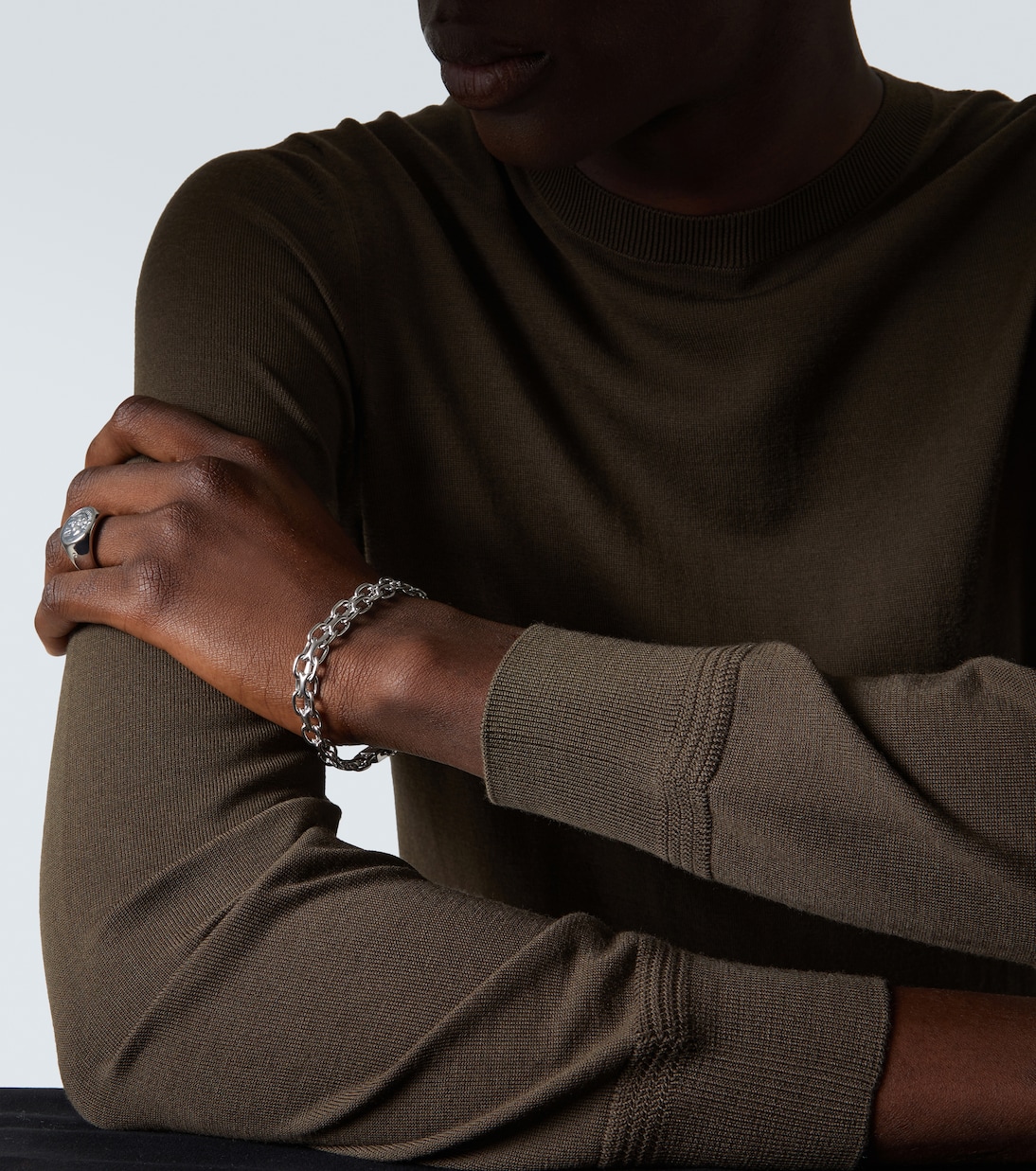 Bracciale a catena Vintage in argento sterling | Tom Wood