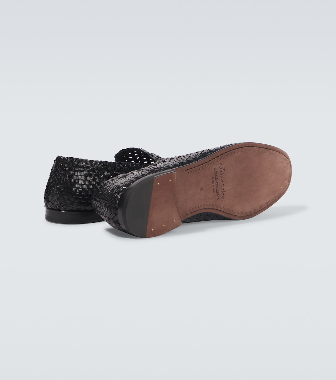Slip-Ons aus Leder | Dolce&Gabbana