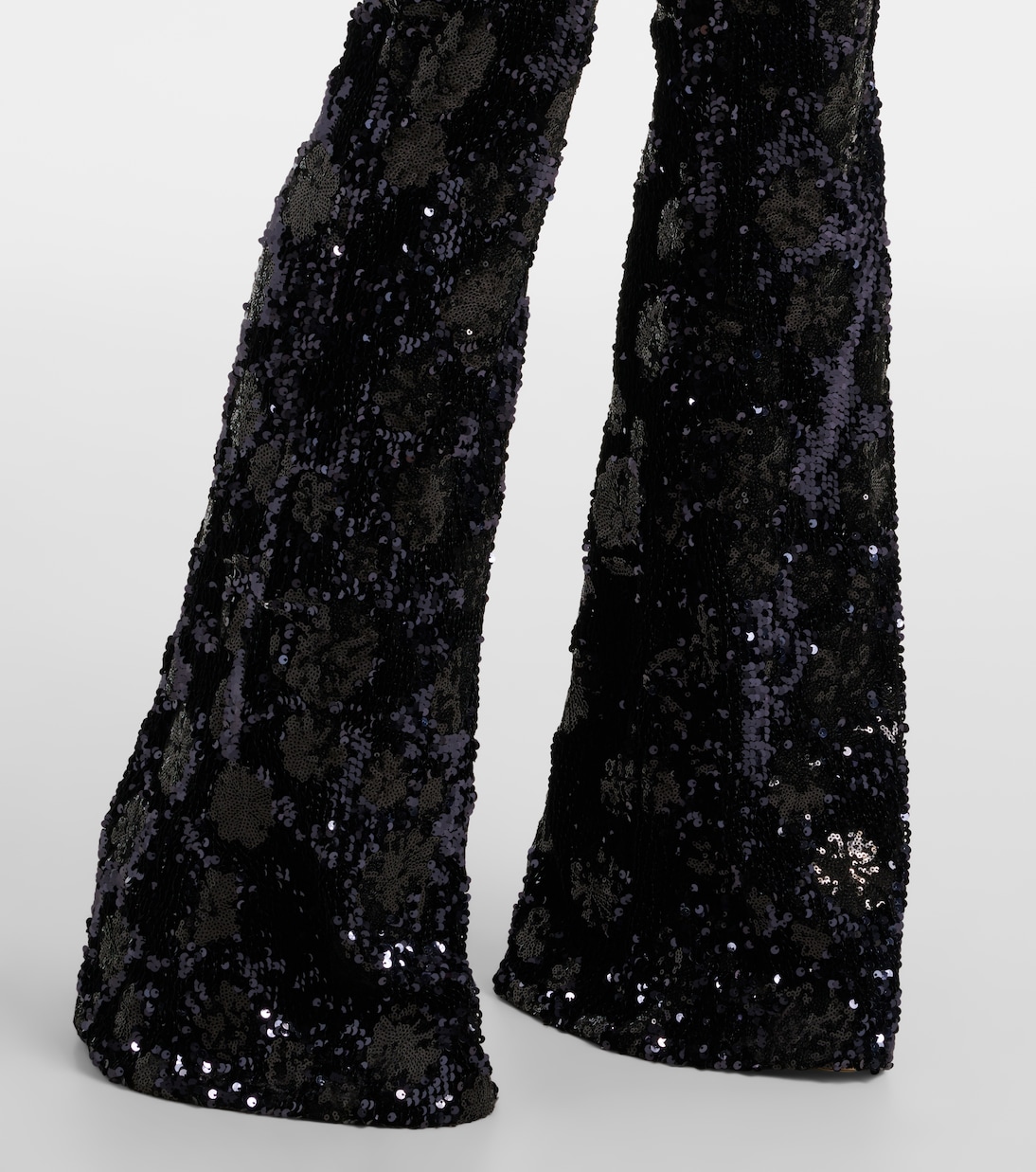 Pantalon évasé à taille haute à sequins | Dorothee Schumacher