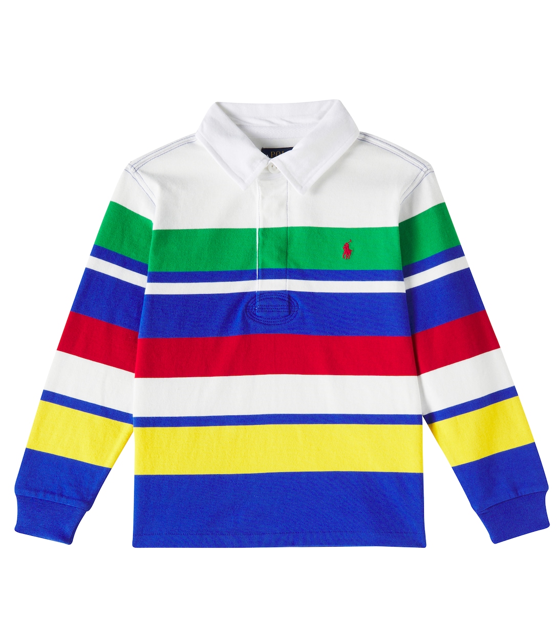 Polo in jersey di cotone a righe | Polo Ralph Lauren Kids
