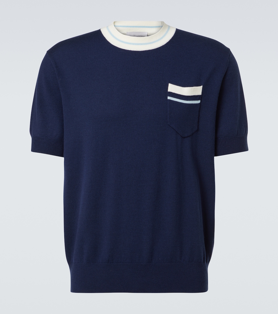 Knitted wool T-shirt | King & Tuckfield