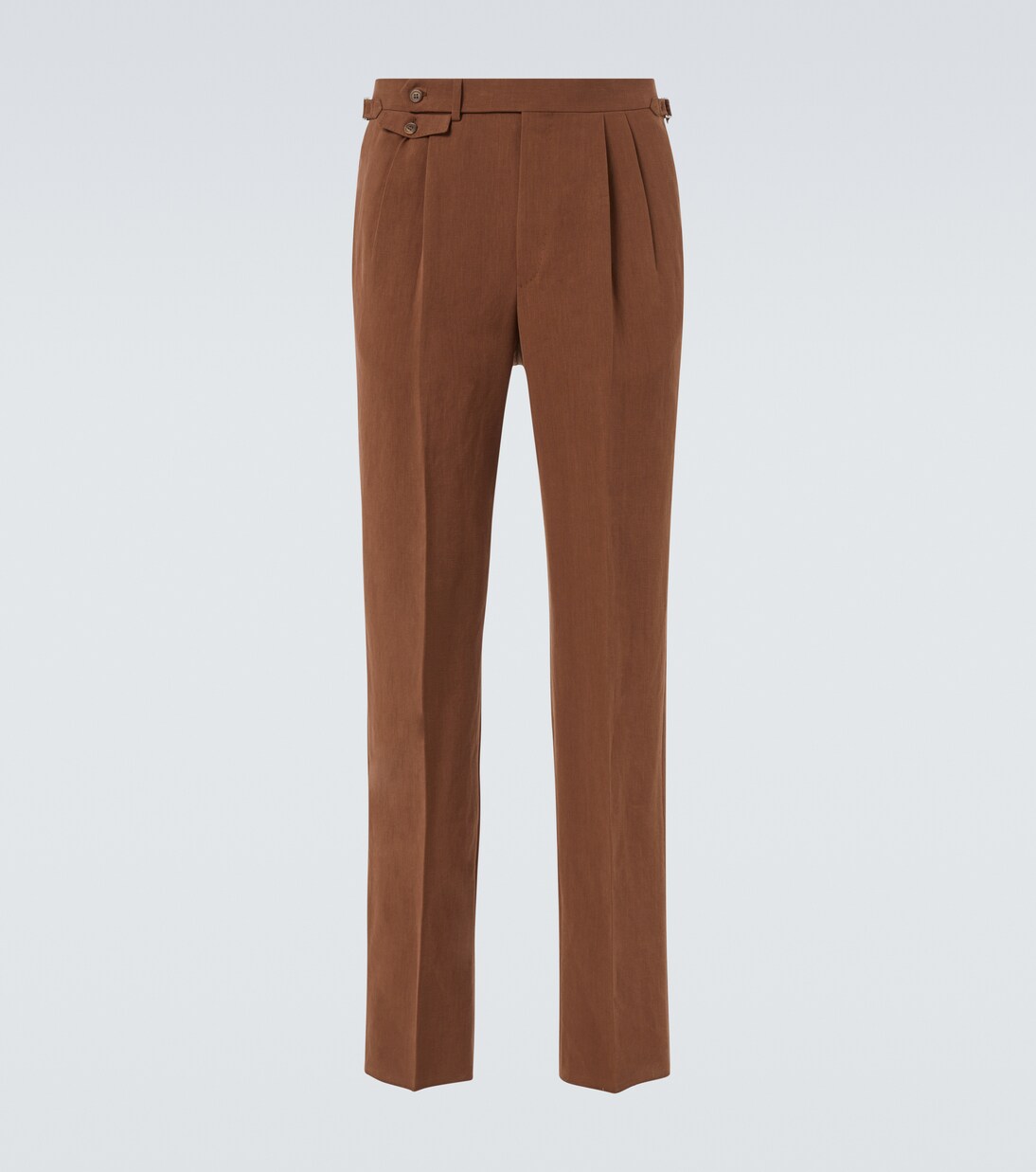 Pantaloni tapered in lino | Dunhill