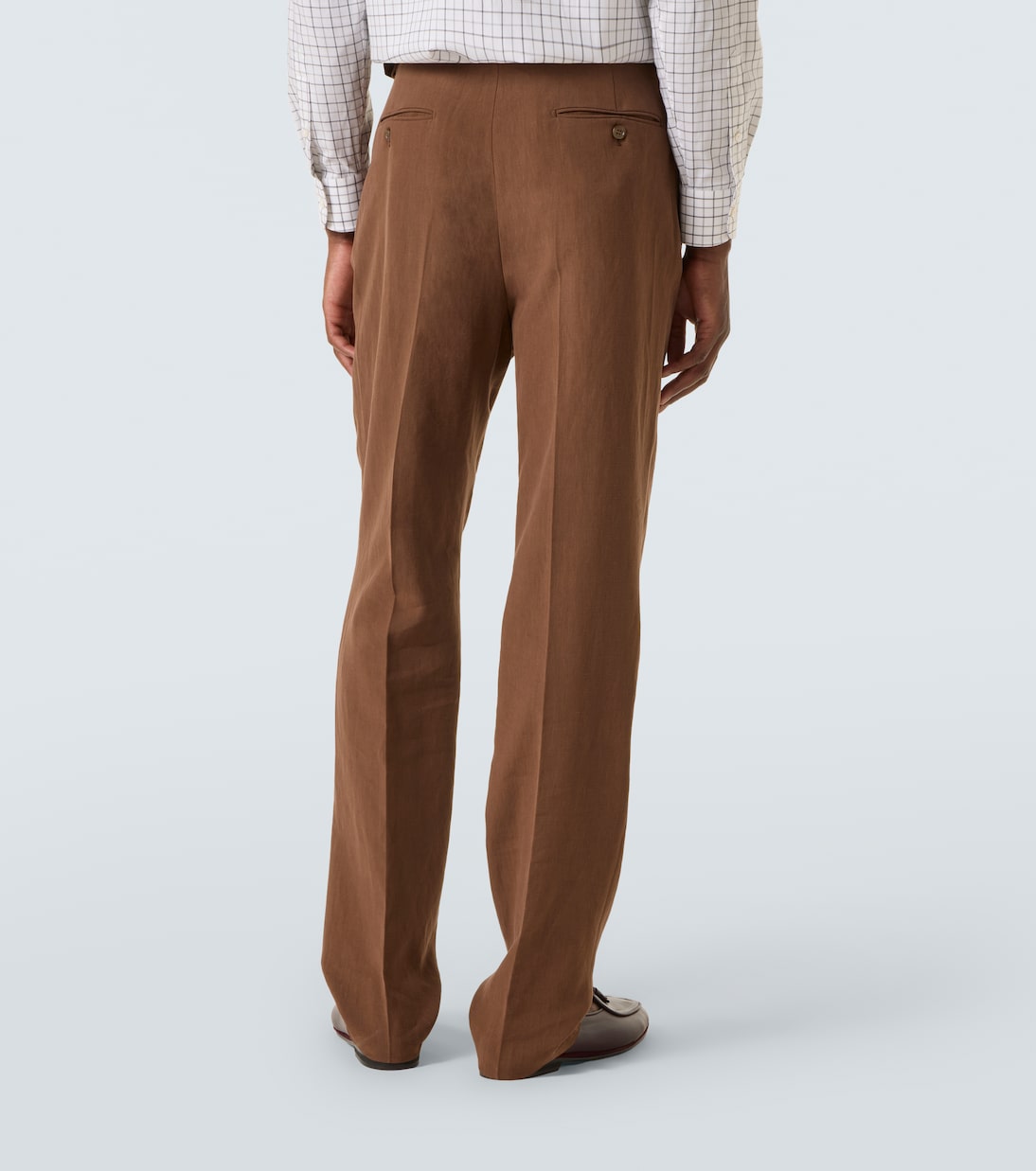 Pantaloni tapered in lino | Dunhill
