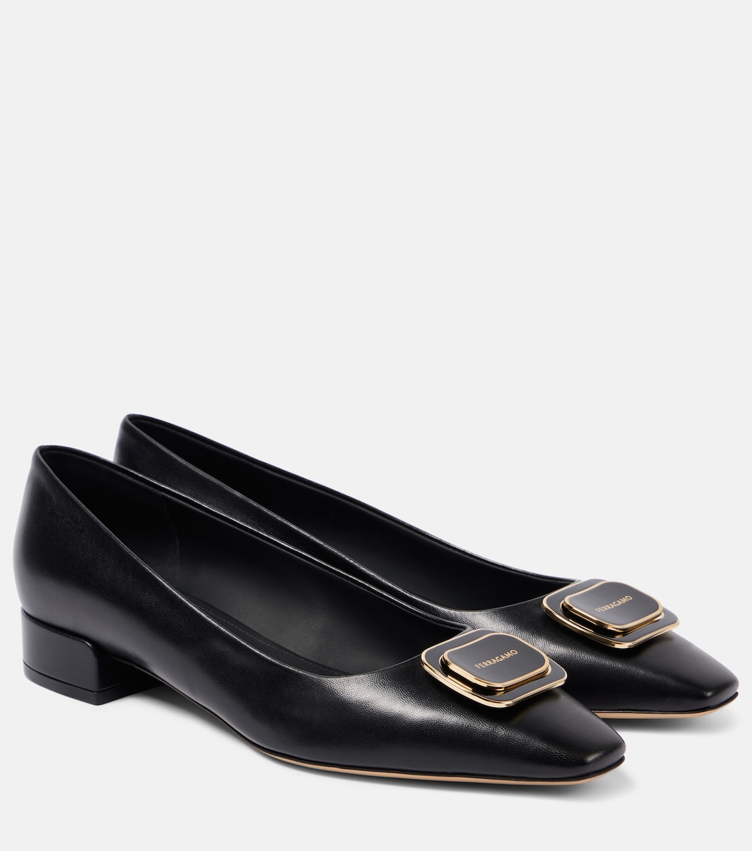 Venera 20 leather ballet flats | Ferragamo