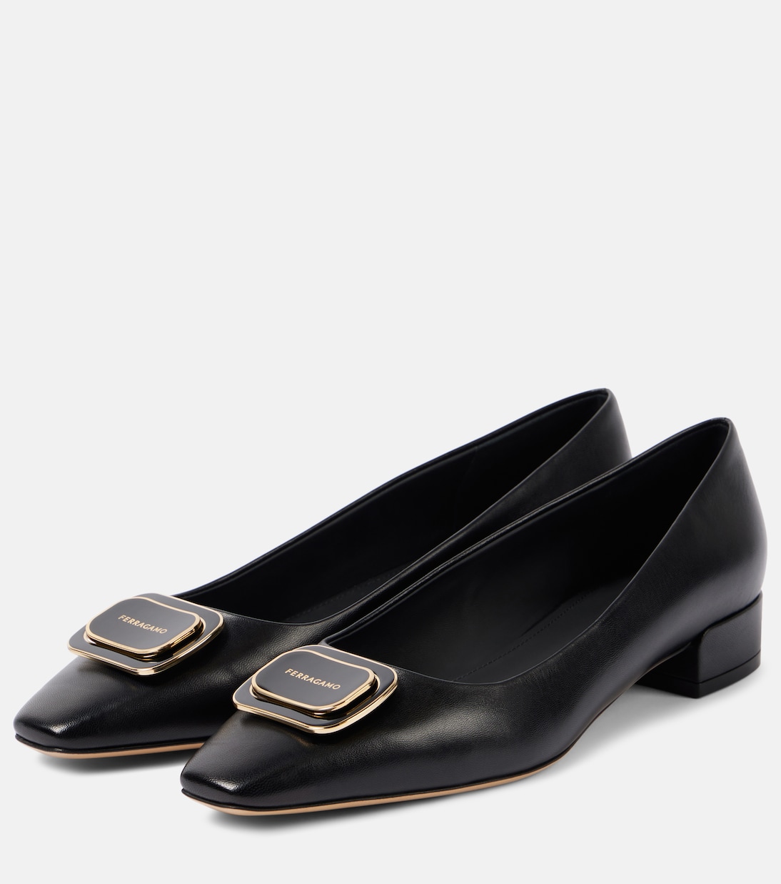 Venera 20 leather ballet flats | Ferragamo