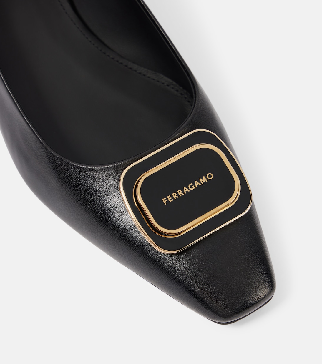 Venera 20 leather ballet flats | Ferragamo