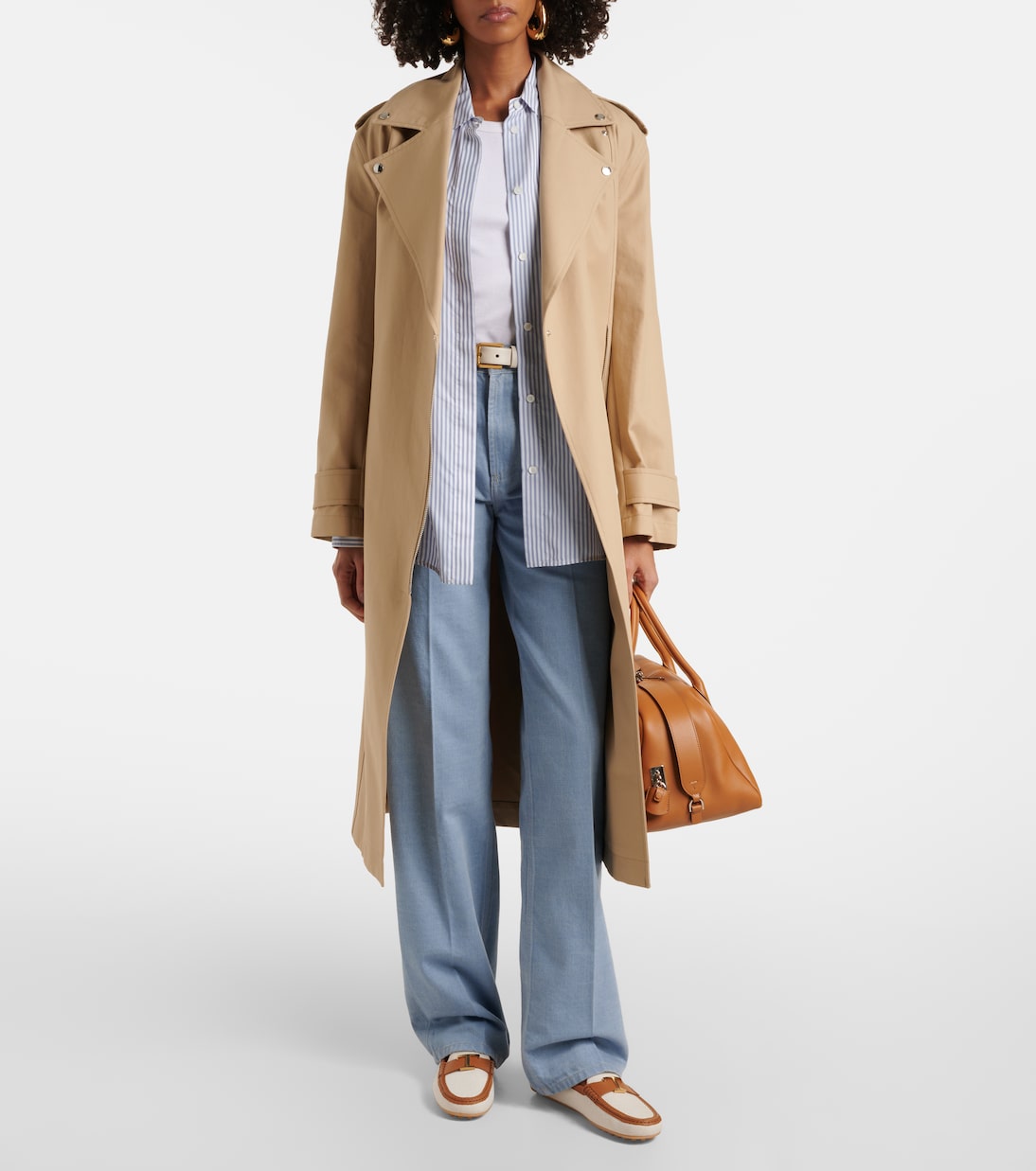 Mokassins City Gommino aus Canvas und Leder | Tod's
