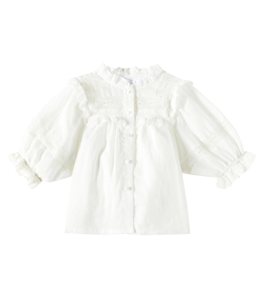 Camicia Alba con volant | C'era Una Volta