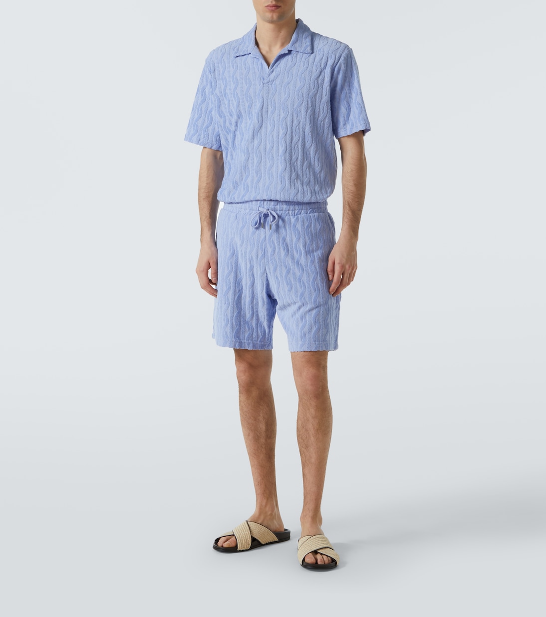 Shorts Augusto aus Frottee | Frescobol Carioca
