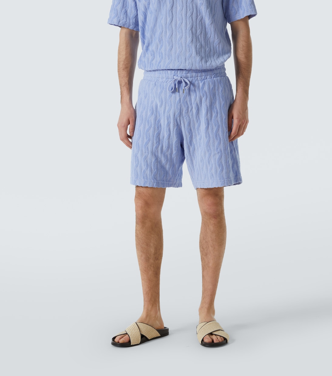 Shorts Augusto aus Frottee | Frescobol Carioca