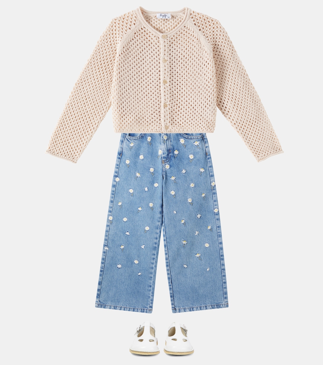 Cardigan in cotone | Il Gufo