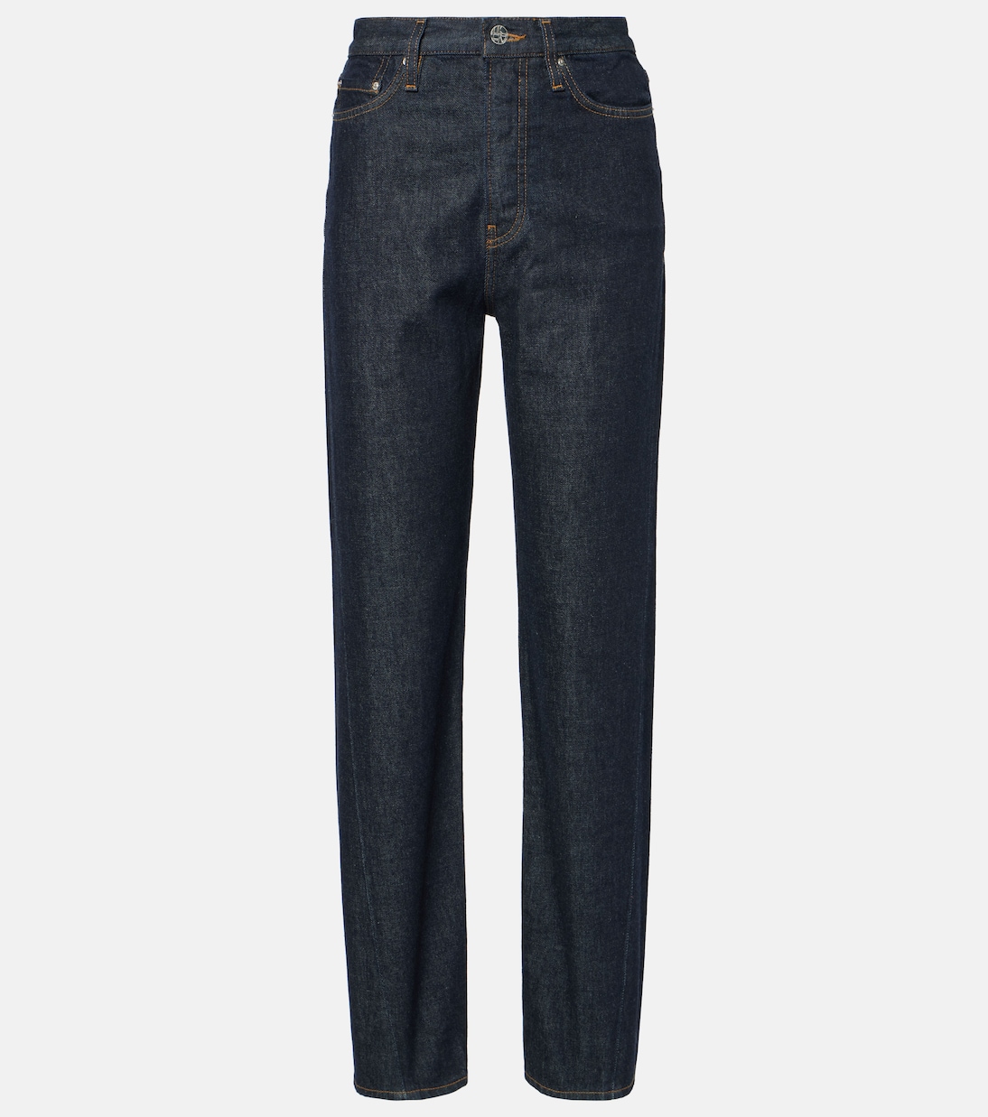 Jeans regular a vita media | Toteme