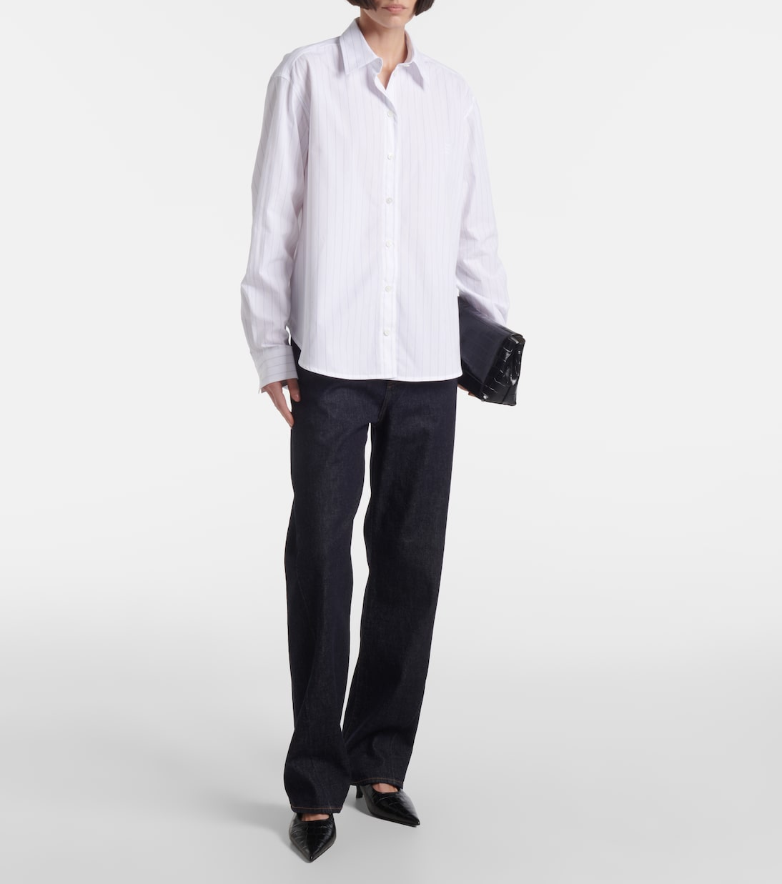 Jeans regular a vita media | Toteme